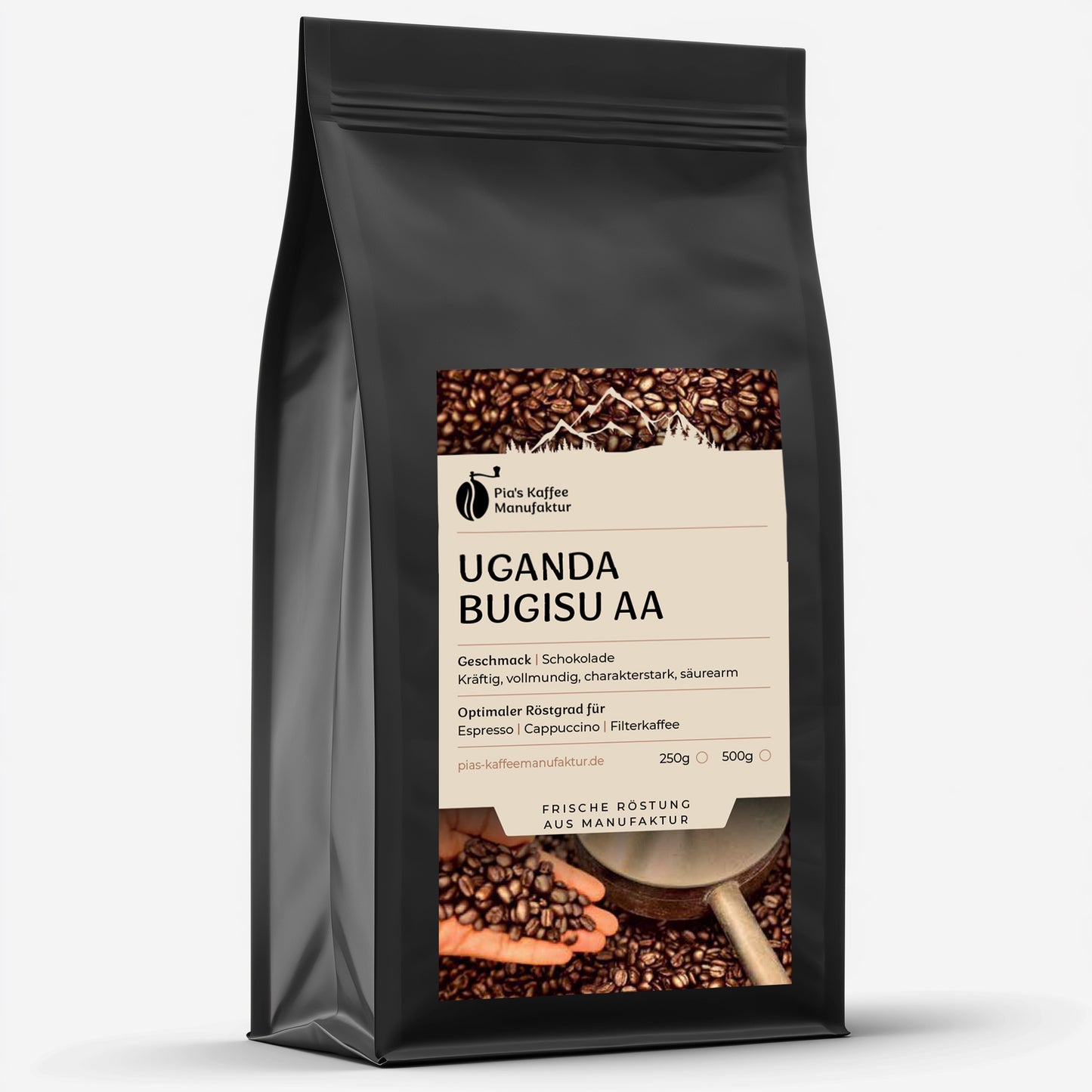 Uganda Bugisu - Qualität: AA - 100% Arabica & Organic